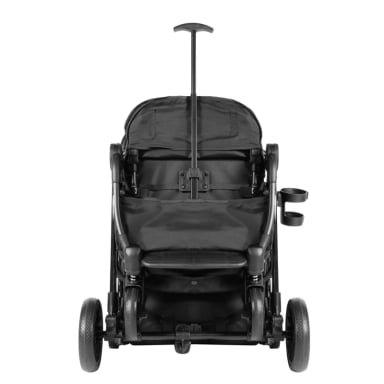 COCHE MALETA COMPACTO REVERSE CROMADO PLATA - 6