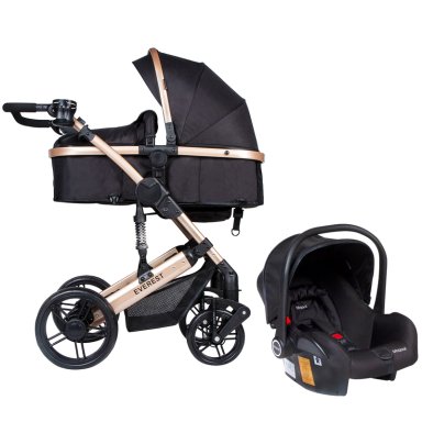 COCHE TRAVEL SYSTEM EVEREST NEGRO - 1