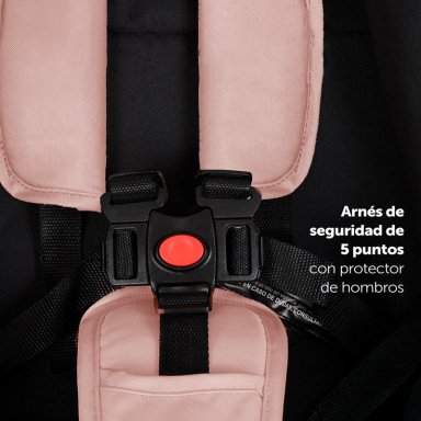COCHE MALETA COMPACTO REVERSI ROSADO - 5