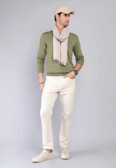 SWEATER CUELLO V ARROW - 4