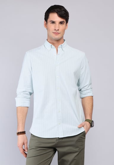CAMISA OXFORD SPANDEX ARROW - 1