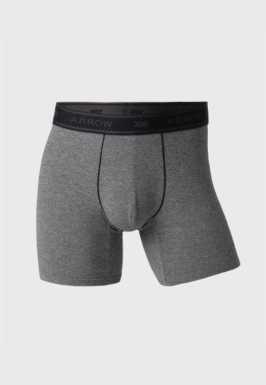 BOXER HOMBRE ARROW PACK X5 DISEÑO MELANGE ALGODON - 5