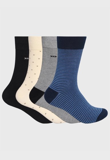 CAJA CALCETINES 4 UNIDADES CASUAL ARROW - 1