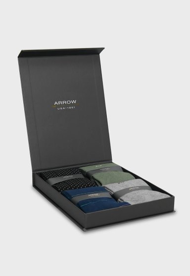 CAJA CALCETINES 4 UNIDADES CASUAL ARROW - 2