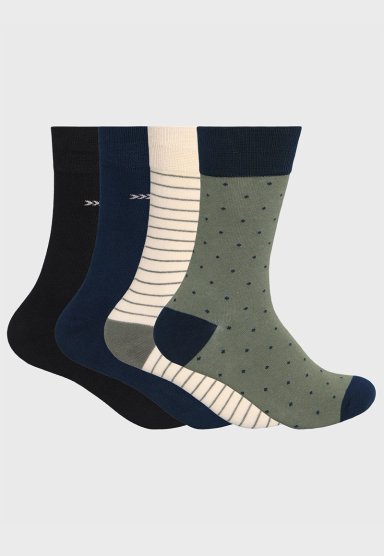CAJA CALCETINES 4 UNIDADES CASUAL ARROW - 1