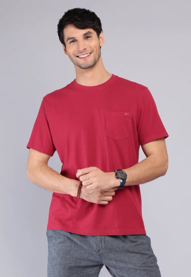 POLERA CUELLO REDONDO STONE WASH ARROW - 1