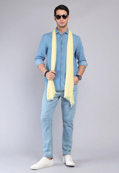 CAMISA CASUAL DENIM ARROW - 4