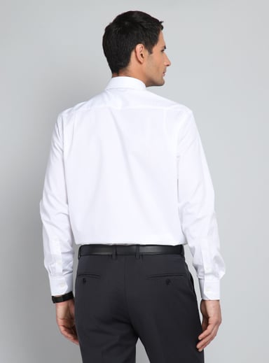 CAMISA HOMBRE ARROW FORMAL SPANDEX TEXTURADA BLANCA - 3