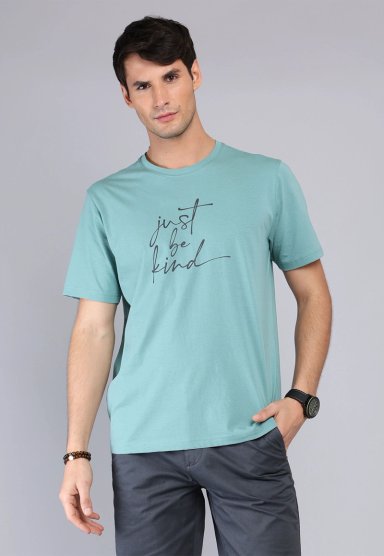 POLERA CUELLO REDONDO ESTAMPADA ARROW - 1