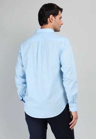 CAMISA DE LINO Y ALGODON ARROW - 2