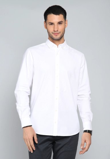 CAMISA HOMBRE ARROW OXFORD SPANDEX ELASTICA MANGA LARGA - 1