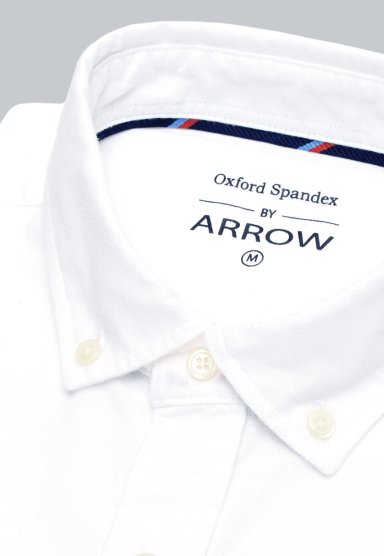 CAMISA HOMBRE ARROW OXFORD SPANDEX ELASTICA MANGA LARGA - 2