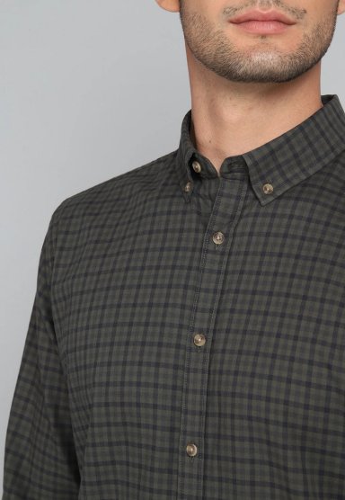 CAMISA CUADROS SPANDEX ARROW - 3