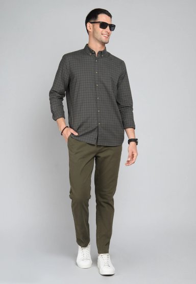 CAMISA CUADROS SPANDEX ARROW - 4
