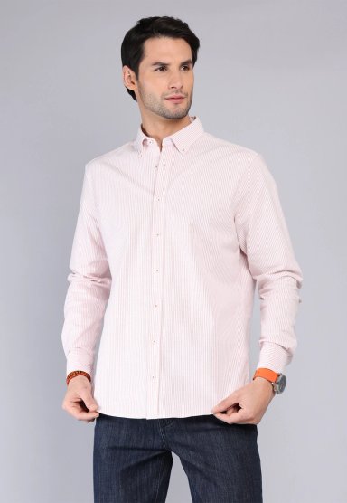 CAMISA OXFORD SPANDEX ARROW - 1