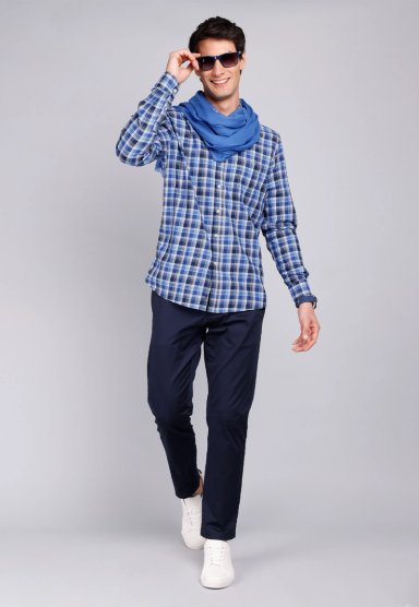 CAMISA CUADROS MANGA LARGA ARROW - 4