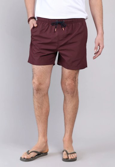 SHORT DE BAÑO LISO ARROW - 1