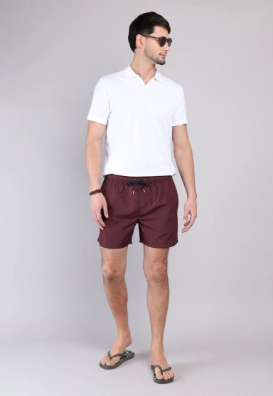 SHORT DE BAÑO LISO ARROW - 4