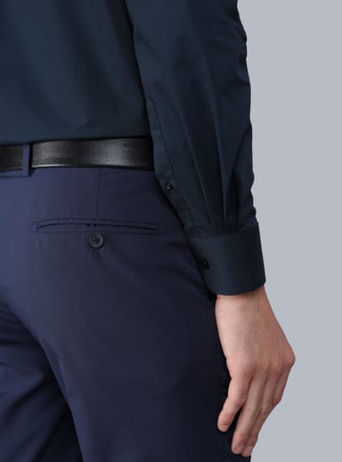 CAMISA FORMAL SPANDEX SLIM FIT AZUL MARINO ARROW - 6