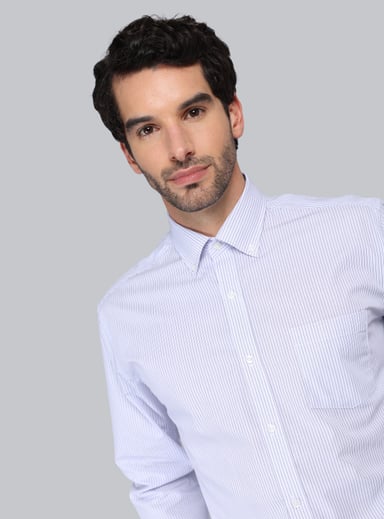 CAMISA FORMAL A RAYAS VAN HEUSEN - 4