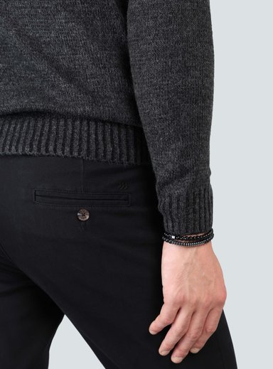 SWEATER CUELLO ALTO REGULAR FIT GRIS OSCURO ARROW - 5