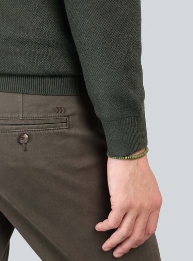 SWEATER CUELLO ALTO REGULAR FIT VERDE ARROW - 5