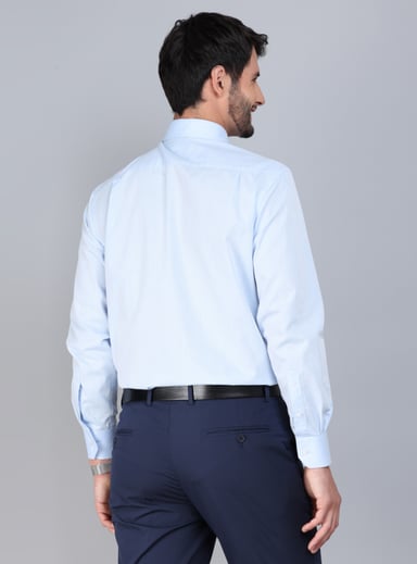 CAMISA FORMAL TEXTURADA TAILORED FIT CELESTE ARROW - 3