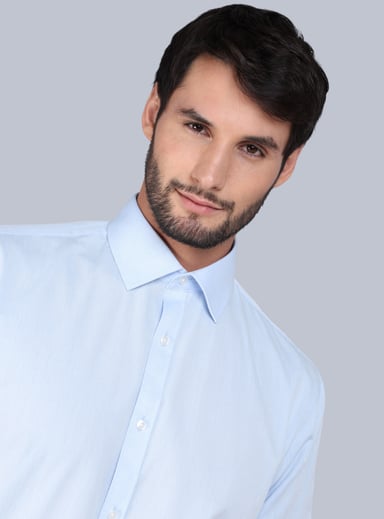 CAMISA FORMAL TEXTURADA TAILORED FIT CELESTE ARROW - 4