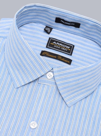 CAMISA FORMAL SPANDEX TAILORED FIT CELESTE ARROW - 2