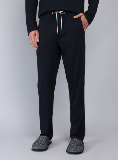 PIJAMA LARGO REGULAR FIT AZUL PIERO BUTTI - 5