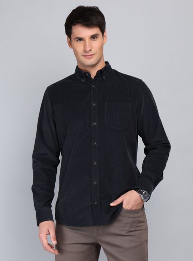 CAMISA COTELE  REGULAR FIT AZUL MARINO ARROW - 1