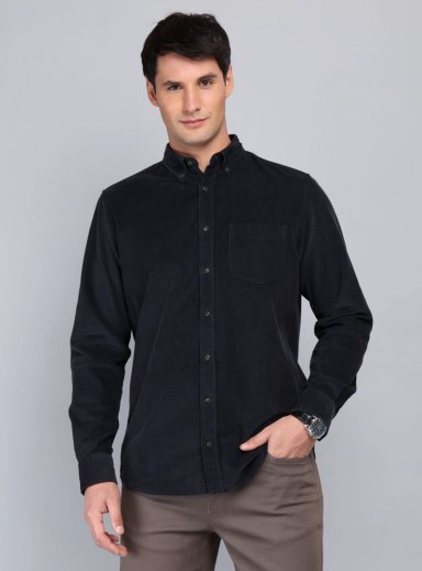 CAMISA COTELE  REGULAR FIT AZUL MARINO ARROW - 1