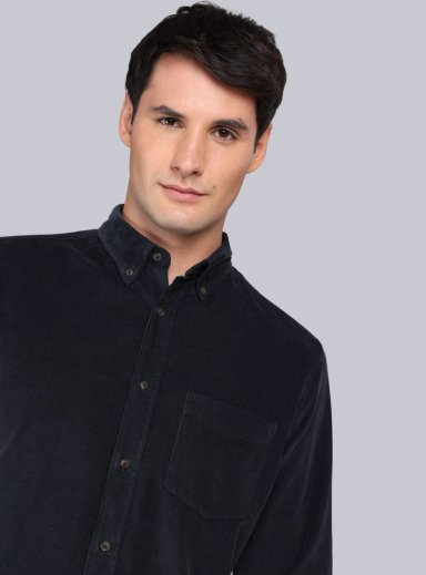 CAMISA COTELE  REGULAR FIT AZUL MARINO ARROW - 3