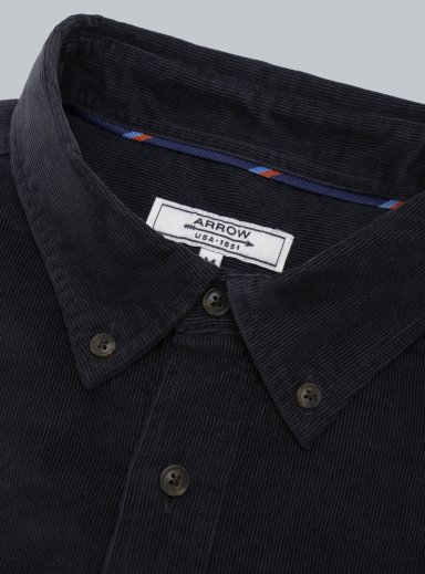CAMISA COTELE  REGULAR FIT AZUL MARINO ARROW - 5