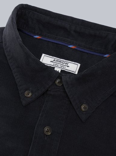 CAMISA COTELE  REGULAR FIT AZUL MARINO ARROW - 5