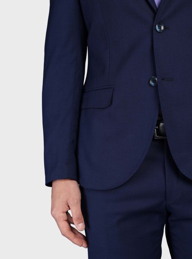 TRAJE LISO SPANDEX SLIM FIT AZUL ARROW - 6