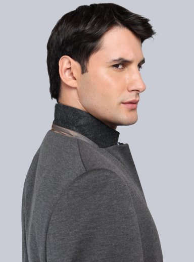 BLAZER SPANDEX TAILORED FIT GRIS VAN HEUSEN - 5