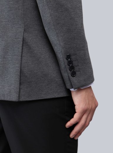 BLAZER SPANDEX TAILORED FIT GRIS VAN HEUSEN - 6