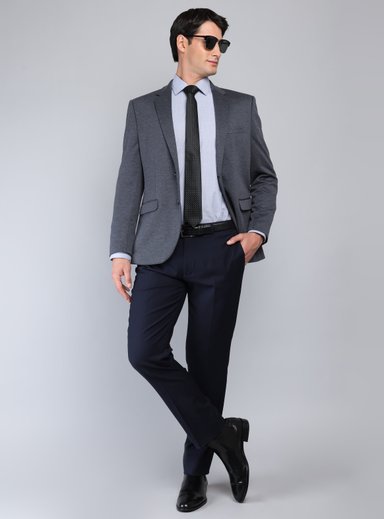 BLAZER SPANDEX TAILORED FIT AZUL MARINO VAN HEUSEN - 4