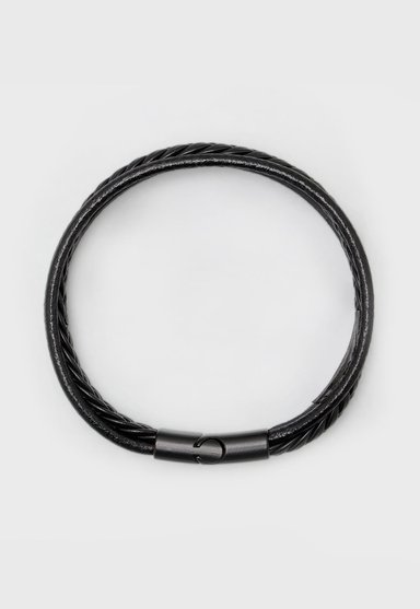 PULSERA CUERO CON HEBILLA ARROW - 2