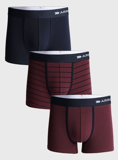 BOXER 3 UNIDADES REGULAR FIT MULTICOLOR ARROW - 1