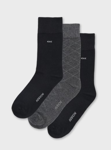 CALCETINES PACK 3 UNIDADES ALGODON ARROW - 5