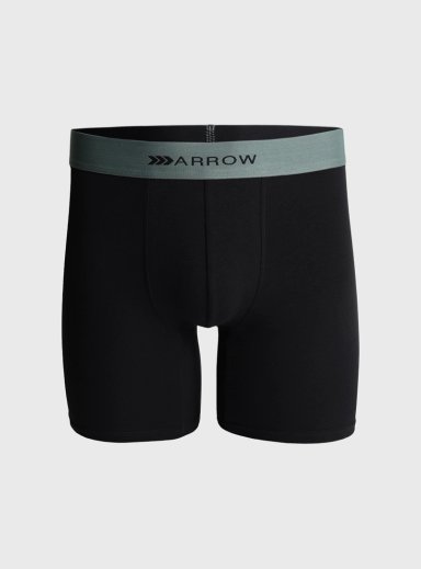 BOXER 5 UNIDADES REGULAR FIT NEGRO ARROW - 5