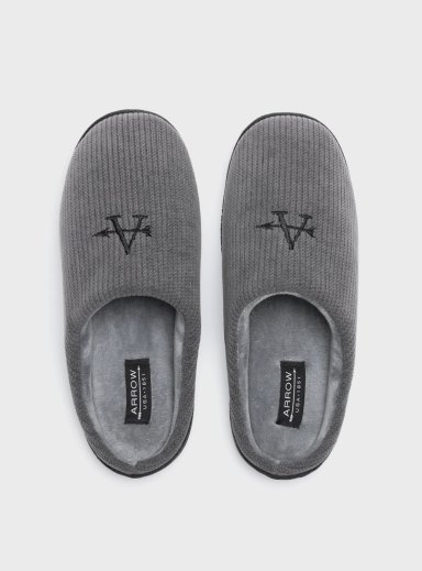 PANTUFLAS GRIS ARROW - 3