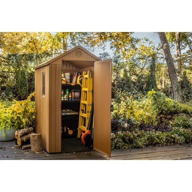 BODEGA DE JARDIN DARWIN 4X6 KETER - 205X184X126 CM - 4