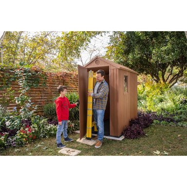 BODEGA DE JARDIN DARWIN 4X6 KETER - 205X184X126 CM - 6