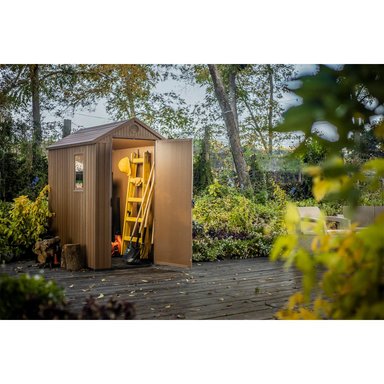 BODEGA DE JARDIN DARWIN 4X6 KETER - 205X184X126 CM - 7