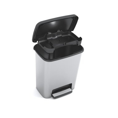 BASURERO KETER COMPATTA 25L GRIS - 1