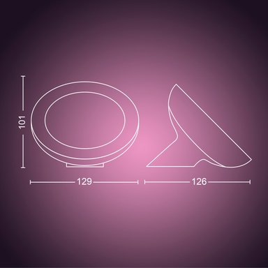 LAMPARA DE MESA PHILIPS HUE BLOOM - 3