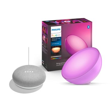PACK PHILIPS HUE GO + GOOGLE HOME MINI - 1